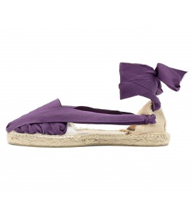 Espardenya de Pagès Morada modelo Pinxo suela mixta