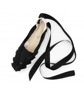 Espardenya de Pagès Negro modelo Pinxo cuña 2