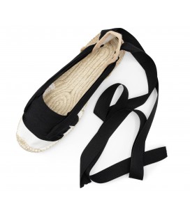 Espardenya de Pagès Negra modelo Taverner suela mixta 2