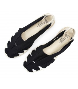 Espardenya de Pagès Negra Gomas Pinxo 2