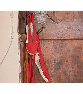 Espardenya Rojo modelo Pinxo con suela mixta 2