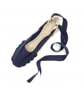 Espardenya Azul marino modelo Pinxo suela mixta 2