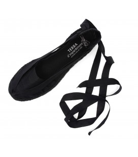 Espardenya Plataforma Negro Total Pinxo  2